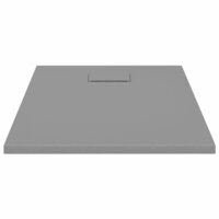 Douchebak 90x70 cm SMC grijs 3