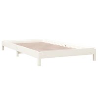 Bed stapelbaar 80x200 cm massief grenenhout wit 7