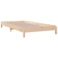 Bed stapelbaar 90x190 cm massief grenenhout 7