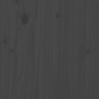 Slaapbank massief grenenhout grijs 80x200 cm 9