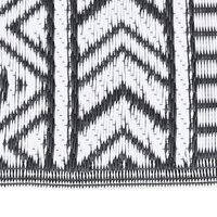 Buitenkleed ARAKIL 120x180 cm polypropeen zwart 3