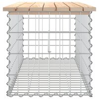 Tuinbank Schanskorfontwerp 103x44x42 cm massief grenenhout 4