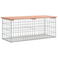 Tuinbank schanskorfontwerp 103x44x42 cm massief douglashout 2