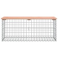 Tuinbank schanskorfontwerp 103x44x42 cm massief douglashout 3
