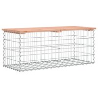 Tuinbank schanskorfontwerp 103x44x42 cm massief douglashout 5