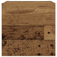 Tv-wandmeubel 30,5x30x30 cm oud houtkleurig 4