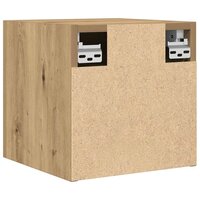 Tv-wandmeubel 30,5x30x30 cm artisanaal eikenkleurig 6