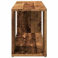 Tv-meubel 80x24x32cm bewerkt hout oud houtkleurig 6