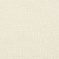 Zonnescherm driehoekig 3x4x5 m oxford stof cr&egrave;mekleurig 9