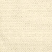 Zonnezeil 160 g/m&sup2; 3x3x4,2 m HDPE cr&egrave;mekleurig 9