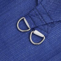 Zonnezeil 160 g/m&sup2; 2,5x4 m HDPE blauw 6
