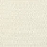 Zonnescherm vierkant 2x2 m oxford stof cr&egrave;mekleurig 9