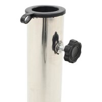 Parasolvoet rond 20 kg graniet zwart 4