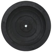 Parasolvoet rond 10 kg polyresin zwart 5