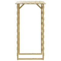 Pergola&amp;apos;s met dak 2 st 100x90x200 cm ge&iuml;mpregneerd grenenhout 4