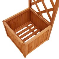 Pergola met plantenbak massief vurenhout 6