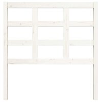 Hoofdbord 95,5x4x100 cm massief grenenhout wit 3