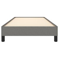 Bedframe zonder matras 80x200 cm stof donkergrijs 5