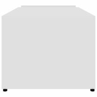 Salontafel 90x45x35 cm bewerkt hout wit 5