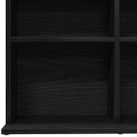 CD-kast 100,5x23x89,5 cm bewerkt hout zwart eikenkleurig 8