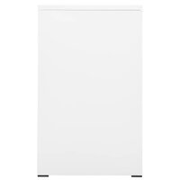 Archiefkast 46x62x102,5 cm staal wit 4