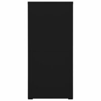 Archiefkast 46x62x133 cm staal zwart 3