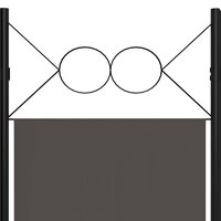 Kamerscherm met 6 panelen 240x180 cm antraciet 5