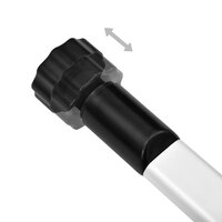 Kledingkastsysteem met stangen telescopisch aluminium 7