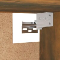 Kledingkast 100x32,5x35 cm bewerkt hout gerookt eikenkleurig 6