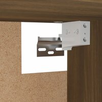 Kledingkast 100x32,5x35 cm bewerkt hout bruin eikenkleur 6