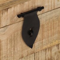 Opbergkist massief ruw mangohout 6