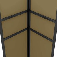 Prieel met dubbel dak 180 g/m&sup2; 3x3x2,7 m taupe 4