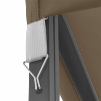 Prieel 3x3 m taupe 5