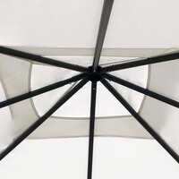 Prieel 160 g/m&sup2; 3x3x2,6 m cr&egrave;mekleurig 3