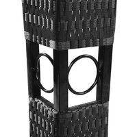 Prieel met dak 3x4 m donkergrijs 5