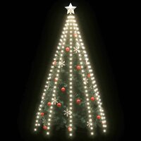 Kerstboomverlichting met 300 LED&amp;apos;s koudwit net 300 cm 3