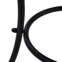 Bistrotafel moza&iuml;ek 60 cm keramiek zwart en wit 6