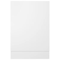 Vaatwasserpaneel 45x3x67 cm bewerkt hout wit 4