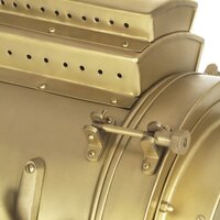 Vloerlamp driepoot 193 cm massief mangohout      6