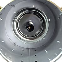 Vloerlamp driepoot 193 cm massief mangohout      9