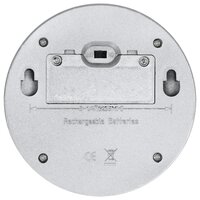 LED-wandlampen solar rond zilver 12 st 7