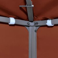 Prieeldak 2-laags 310 g/m&sup2; 3x3 m terracottakleurig 4