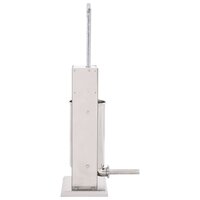 Worstenvuller handmatig 15 L roestvrij staal zilverkleurig  4