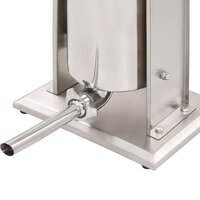 Worstenvuller handmatig 15 L roestvrij staal zilverkleurig  7