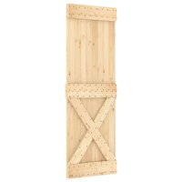 Schuifdeur met beslag 70x210 cm massief grenenhout 3