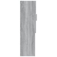 Wasmachinekast 70,5x25,5x90 cm grijs sonoma eikenkleurig 8