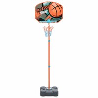 Basketbalset draagbaar verstelbaar 109-141 cm 2