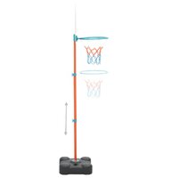 Basketbalset draagbaar verstelbaar 109-141 cm 3
