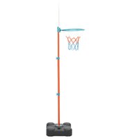Basketbalset draagbaar verstelbaar 109-141 cm 4