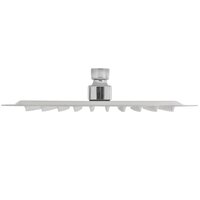 Regendouchekoppen 2 st 20x20 cm roestvrij staal 3